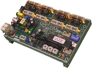 DSP16H 16 ch. MosFet Highside switches 42V/4A=, plug conn.