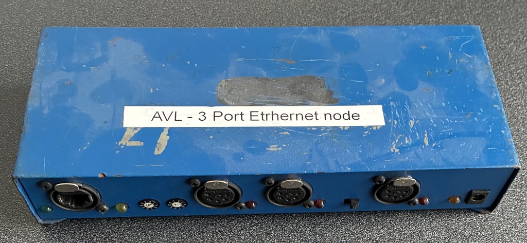 3-port ArtNet Node ChamSys