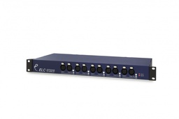 [ELC-DT2210FI] DT2210FI 2 in 10 out 19” splitter full isolated, RDM Compatible
