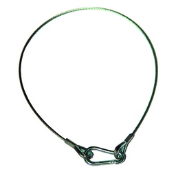 [0521A038] DTS - Safety steel cable (5mm x 60 cm) *R