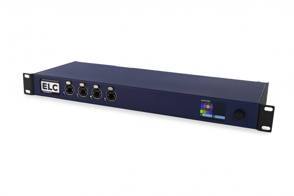 DLS10GBX 10 ports Gigabit Switch, 2 FO SFP cages,4x PoE +4x non-PoE ports, master for DLN8GBXSL