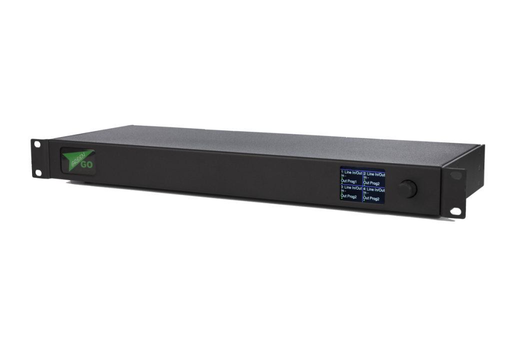 BRIDGEX 4 streams Bridge Interface in 19" 1U cabinet , V4