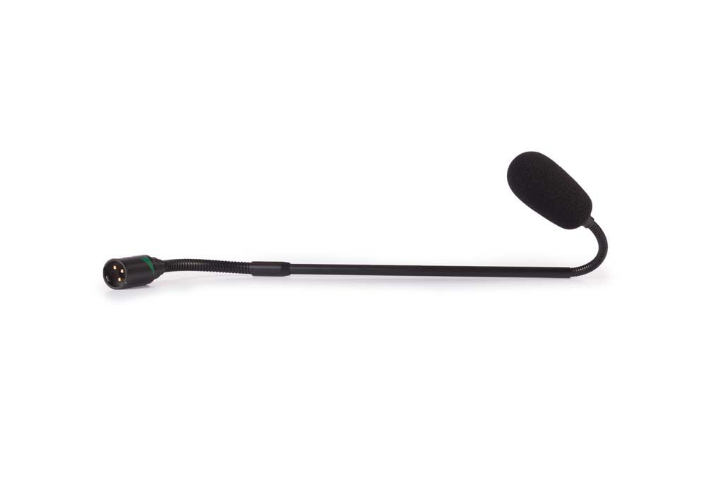 GNM300 Electret gooseneck microphone, 300mm, 12-52V