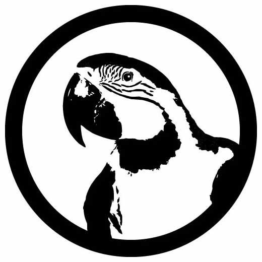Gobo Black & White  Glass gobo without color Duplicate