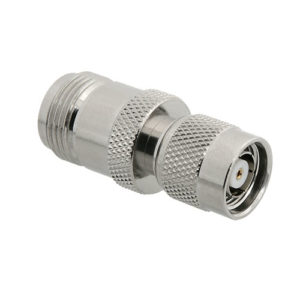 Coaxial cable Adapter - N-female to RP-TNC male
