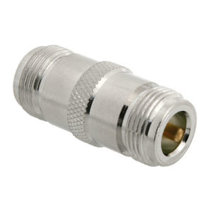 Coaxial cable Adapter - N-female to N-female