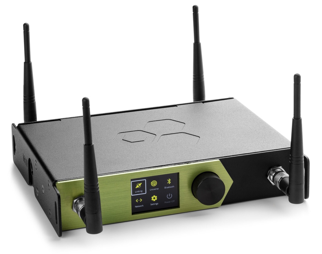 LumenRadio Stardust - 8 universe transmitter with WiFi and Ethernet
