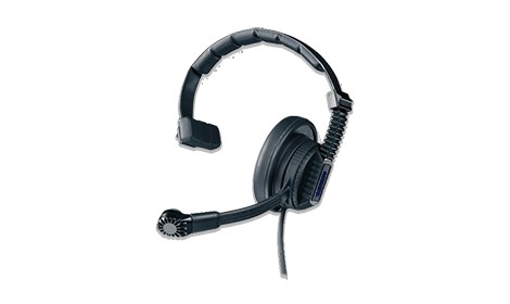 GMH D9.400S Single-ear headset,  400ohm speaker, 200ohm Mic.