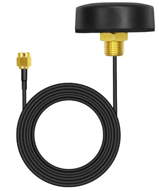 5 dBi Omni Puck antenna - RP-SMA connector with 1m cable