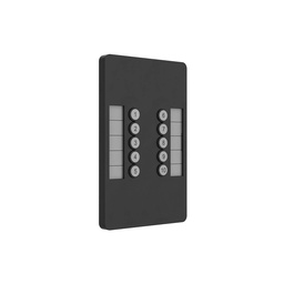 [CS300055] Genetix 10Scene Wall Plate (Dual Pack) EU, incl. Front in b/w